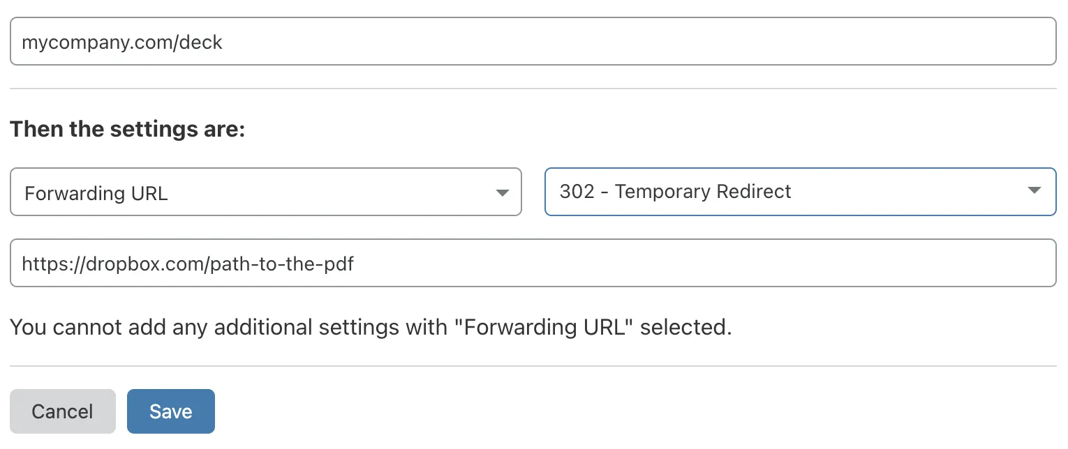 Path redirect with Cloudflare